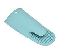 Guantes de Manopla para Horno, Manga Larga -40 ° C a 230 ° C Guantes Flexibles de Silicona con Aislamiento Térmico para Barbacoa para Cocina(Verde nórdico)