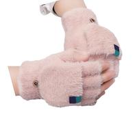 Guantes De Medio Dedo con Cubierta Abierta Y Yemas Los Dedos Expuestas Equipo Deportivo para Exteriores Escritura En Interiores Viaje Diario Ropa Mano Cálida Guantes Sin Dedos Visón Sintético