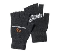 Guantes De Mitad De Dedo Tejidos Savage Gear
