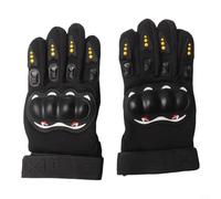 Guantes de monopatín para descenso y longboarding, equipo de protección resistente al desgaste con diseño flexible, para un agarre mejorado, protección ligera para carreras