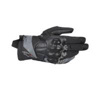 Alpinestars Corozal V3 Drystar Guantes de moto impermeables, negro-gris, tamaño S para Hombres