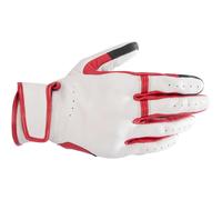 Guantes De Moto Alpinestars De Piel Dyno - Rojo Rubí/Ecru 35096248005