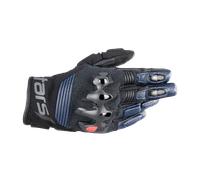 Guantes de Moto Alpinestars Halo Leather Azul oscuro/NegroL Azul oscuro,Negro