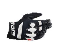 Guantes de Moto Alpinestars Halo Leather Negro/BlancoXL Negro,Blanco