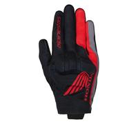 Alpinestars Honda Reef V2 Guantes de moto, negro-rojo, tamaño XL para Hombres