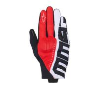 Alpinestars MM93 Reef V2 Guantes de moto, negro-blanco-rojo, tamaño M para Hombres