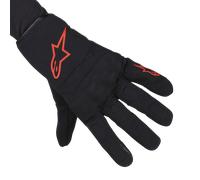 Alpinestars Guantes S-MAX Drystar Negro y rojo flúor L