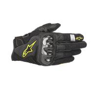 Guantes Alpinestars SMX-1 Air V2 Negro y amarillo fluor XXL