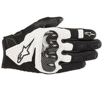 Guantes De Moto Alpinestars SMX-1 Air V2 - Negro/Blanco 357051812