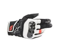 Alpinestars SMX Z Drystar Guantes de moto, negro-blanco-rojo, tamaño XL para Hombres