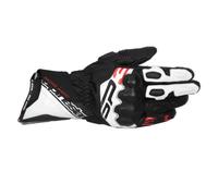 Guantes de moto Alpinestars SP-3 negro, blanco, rojo flúor