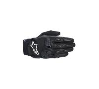 Alpinestars Sp X 7 Guantes de moto perforados, negro-blanco, tamaño L para Hombres