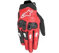 Guantes de moto Alpinestars SP X 7 negro-rojo-blanco S