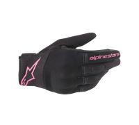 Guantes Alpinestars Stella Copper Negro y fucsia L