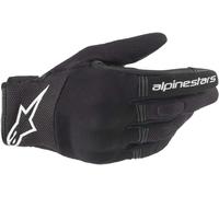 Guantes de moto Alpinestars Stella Copper para mujer, blanco y negro, S