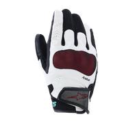 Alpinestars Stella Mogress Airflow Guantes de moto para mujer, Negro/Blanco/Rojo, Talla XS