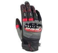 Guantes de Moto Bering Axel Negro/Gris/RojoL Negro,Gris,Rojo