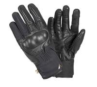 BY CITY | Guantes de Invierno para Moto Artic Man | Guantes de Piel | Protecciones en Nudillos | Zonas Acolchadas | Refuerzo Antiabrasión en la Palma | Membrana Impermeable (L, Black)