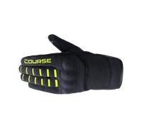 Guantes de Moto Course Virus LT-TX Negro/AmarilloXL Negro,Amarillo