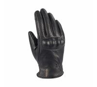Guantes de Moto Mujer Bering Zack Perforados NegroS Negro