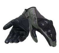 Guantes De Moto De Verano Dainese KARAKUM ERGO-TEK Verde Negro
