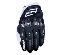 Guantes moto Stunt Evo 2 Airflow Black White - Talla L