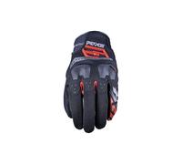 Guantes de moto FIVE TFX4 negro-rojo S