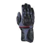 Furygan Dirt Road Guantes de moto, negro-gris-rojo, tamaño XL
