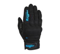 Furygan Jet D3O Guantes de motocicleta para damas, negro-rosa, tamaño S para Mujer