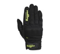 Guantes de moto Furygan Jet D3O negro-verde fluo S