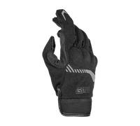 GMS Jet-City Guantes de moto, negro-gris, tamaño S