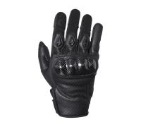GMS Solis Guantes de moto, negro, tamaño S para Hombres