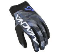 Macna Decode Guantes de moto, negro-blanco-azul, tamaño 2XL para Hombres
