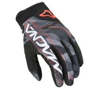 Macna Decode Guantes de moto, negro-blanco-rojo, tamaño XL para Hombres