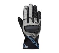 Ixon Gravel Air Guantes de motocicleta, negro-gris-azul, tamaño M para Hombres