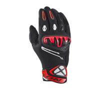 §Guantes de Moto Ixon Mirage Airflow Negro-Rojo Brillante§
