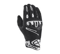 Ixon Mirage Airflow Guantes de moto, negro-blanco, tamaño 2XL
