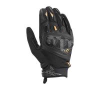 Ixon Rise Air 2 Guantes de moto Ladies 2, negro-oro, tamaño L para Mujer