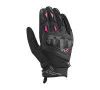 Ixon Rise Air 2 Guantes de moto Ladies 2, negro-rosa, tamaño S para Mujer