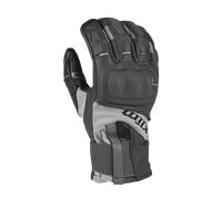 Klim Adventure Short, guantes Gore-Tex L male Gris Oscuro/Gris/Negro