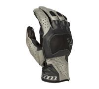 Klim Badlands Aero Pro Short 2024 Guantes de moto, negro-gris, tamaño S para Hombres
