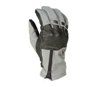 Klim Vanguard GTX Short 2023 Guantes de motocicleta, gris-plata, tamaño L