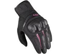 Guantes De Moto LS2 Kubra Para Dama (Negro/Púrpura) Talla: S
