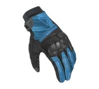 Macna Attila RTX Guantes de motocicleta, negro-azul, tamaño XL para Hombres