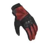 Macna Attila RTX Guantes de motocicleta, negro-rojo, tamaño S para Hombres
