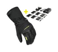 Guantes de Moto Macna Azra RTX 12V 3A Kit NegroS Negro