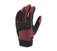 Macna Darko Guantes de moto para mujer, rojo, tamaño 2XL