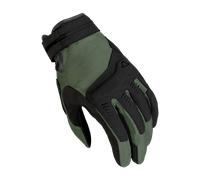 Macna Darko Guantes de motocicleta, negro/verde, Talla 3XL