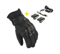 Macna Era 2.0 RTX Kit Guantes impermeables y calefactables para moto Winter Ladies + 7,4V / 2,2A pilas y cargador, tamaño S para Mujer