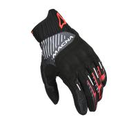 Macna Octar 2.0 Guantes de moto, negro-rojo, tamaño L para Hombres